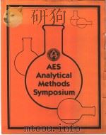 AES ANALYTICAL METHODS SYMPOSIUM PDF电子版封面
