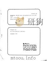MECHANICAL PROPERTY DATA FOR ALUMINUM ALLOY 2419-T851 PLATE PDF电子版封面 JOHN J·RUSCHAU
