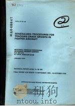 GENERALIZED PROCEDURES FOR TRACKING CRACK GROWTH IN FIGHTER AIRCRAFT（ PDF版）