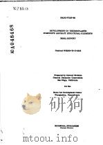 DEVELOPMENT OF THERMOFLASTIC COMPOSTTE ATRCRAFT STRUCTURAL ELEMENTSFLNAL REPORT PDF电子版封面