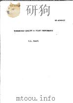 WINDSHIELD QUALITY & PILOT PERFORMANCE PDF电子版封面 C.L.KRAFT
