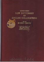 KENKYUSHA‘S NEW DICTIONARY OF ENGLISH COLLOCATIONS 1958 PDF电子版封面