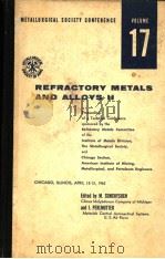 REFRACTORY METALS AND ALLOYS II PDF电子版封面 L·PERLMTTER