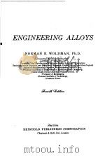 ENGINEERING ALLOYS PDF电子版封面 WOLDMAN