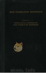 HIGH TEMPERATURE TECHNOLOGY PDF电子版封面
