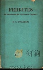 FERRITES AN INTRODUCTION FOR MICROWAVE ENGINEERS（ PDF版）