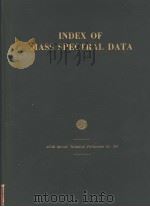 INDEX OF MASS SPECTRAL DATA PDF电子版封面