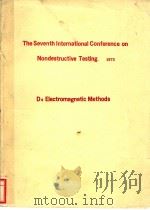 THE SEVENTH INTERNATIONAL CONFERENCE ON  NONDESTRUCTIVE TESTING（ PDF版）