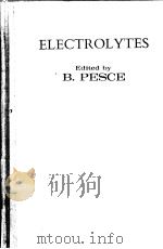 ELECTROLYTES PDF电子版封面 B.PESCE