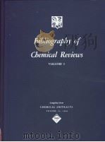BIBLIOGRAPBY OF CHEMICAL PEVIEWS VOLUME 3 PDF电子版封面