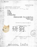 THE OHINO STATE UNIVERSITY RESEARCH FOUNDATION PDF电子版封面 R·L·HEWKINS