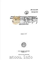 FATIGUE CRACK PROPAGATION RESISTANCE OF BETA-ANNEALED TI-6AL-4V ALLOYS OF DIFFERING INTERSTITIAL OXY PDF电子版封面 G.R.YODEX L.A.COOLNV AND T.W.C
