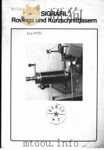 SIGRAFIL ROVINGS UND KURZSCHNITTFASERN PDF电子版封面