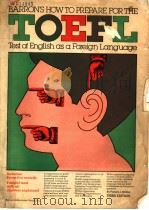 BARRON'S HOW TO PREPARE FOR THE TOEFL TEST OF ENGLISH AS A FOREIGN LANGUAGE（ PDF版）