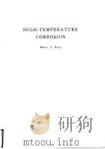 HIGH-TEMPERATURE CORROSION PDF电子版封面 Robert A.Rapp
