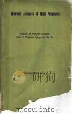 THERMAL ANALGSIS OF HIGH POLGMERS INTERSCIENCE 1964（ PDF版）