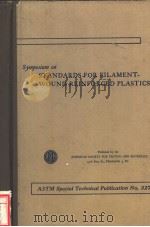 SYMPOSIUM ON STANDARDS FOR FILAMENT-WOUND REINFORCED PLASTICS（ PDF版）