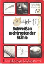 SCHWEIBEN NICHTROSTENDER STAHLE（ PDF版）