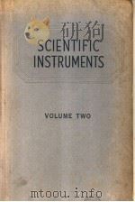 SCIENTIFIC INSTRUMENTS VOLUME TWO PDF电子版封面 HERBERT J.COOPER