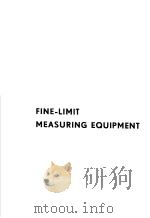 FINE-LIMIT MEASURING EQUIPMENT（ PDF版）