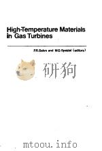 HIGH-TEMPERATURE MATERIALS IN GAS TURBINES PDF电子版封面 P.R.SAHM M.O.SPEIDEL