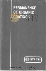 PERMANENCE OF ORGANIC COATINGS PDF电子版封面 G.GSchurr