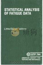 STATISTICAL ANALYSIS OF FATIGUE DATA PDF电子版封面 Little Ekvall