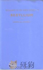 METALLURGY OF THE RARER METALS No.7  BERYLLIUM（ PDF版）