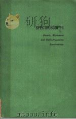 SPECTROSCOPY-1 PDF电子版封面 S.WALKER H.STR