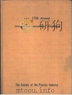 SPI 12TH ANNUAL TECHNICAL AND MANAGEMENT CONFERENCE PDF电子版封面