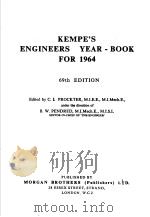 KEMPE‘S ENGINEERS YEAR-BOOK FOR 1964 69TH EDITON VOLUME Ⅱ PDF电子版封面