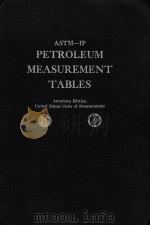 PETROLEUM MEASUREMENT TABLES PDF电子版封面 AMERICAN EDITION