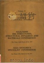 DYNAMICS STRUCTURAL DYNAMICS VOLUME B PDF电子版封面