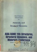 BOUND VOLUME OF TECHNICAL PAPERS ON MATERIALS AND STRUCTURAL DYNAMICS PDF电子版封面