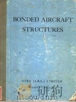 BONDED AIRCRAFT STRUCTURES PDF电子版封面
