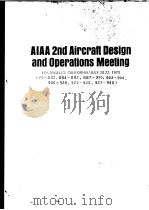 AIAA 2ND AIRCRATT BESIGN AND OPERATIONS MEETING PDF电子版封面