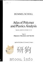 ATLAS OF POLYMER AND PLASTICS ANALYSIS VOL 1 PDF电子版封面 HUMMEL SCHOLL
