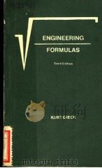 ENGINEERING FORMULAS PDF电子版封面 THIRD DEITION