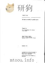THE DELAYED FRACTURE OF ALUMINUM ALLOYS（ PDF版）
