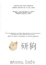 TO BE PRESENTED AT THE AGARD 50TH MEETING THE STRUCTURES AND MATERIALS PANEL SPECIALISTS MEETING PDF电子版封面