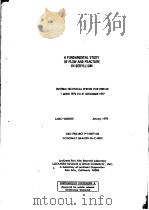 A FUNDAMENTAL STUDY OF FLOW AND FRACTURE IN BERYLLIUM PDF电子版封面