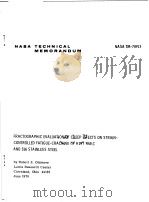 FRACTOGRAPHIC EVALUATION OF CREEP EFFECTS ON STRAINCONTROLLED FATIGUE-CRACKING OF AISI 304LC AND 316（ PDF版）