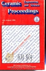 CERAMIC ENGINEERING AND SCIENCE PROCEEDINGS PDF电子版封面 DONALD R.MESSIER