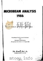 MICROBEAM ANALYSIS 1986/1 PDF电子版封面 A.D.ROMIG JR.AND W.F.CHAMBERS