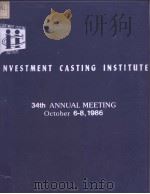 ANNUAL TECHNICAL MEETING 1986 PDF电子版封面