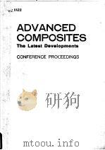 ADVANCED COMPOSITES:THE LATEST DEVELOPMENTS PDF电子版封面 087170241X