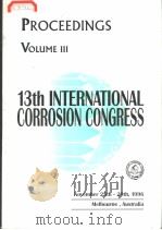 13TH INTERNATIONAL CORROSION CONGRESS PROCEEDINGS VOLUME III PDF电子版封面