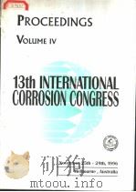13TH INTERNATIONAL CORROSION CONGRESS PROCEEDINGS VOLUME IV（ PDF版）