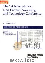 THE LST INTERNATIONAL NON-FERROUS PROCESSING AND TECHNOLOGY CONFERENCE PDF电子版封面 D·SCOTT