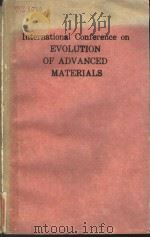 INTERNATIONAL CONFERENCE ON EVOLUTION OF ADVANCED MATERIALS PDF电子版封面